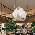 Tildalay Wide Chandelier 21" 36"-Chandelier-Blushlighting