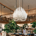 Tildalay Wide Chandelier 21" 36"-Chandelier-Blushlighting