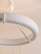 Tinsley Plaster Chandelier - D 60cm x H 60cm / ∅ 23.6″ x H 23.6″WhiteWarm WhiteBlushlighting