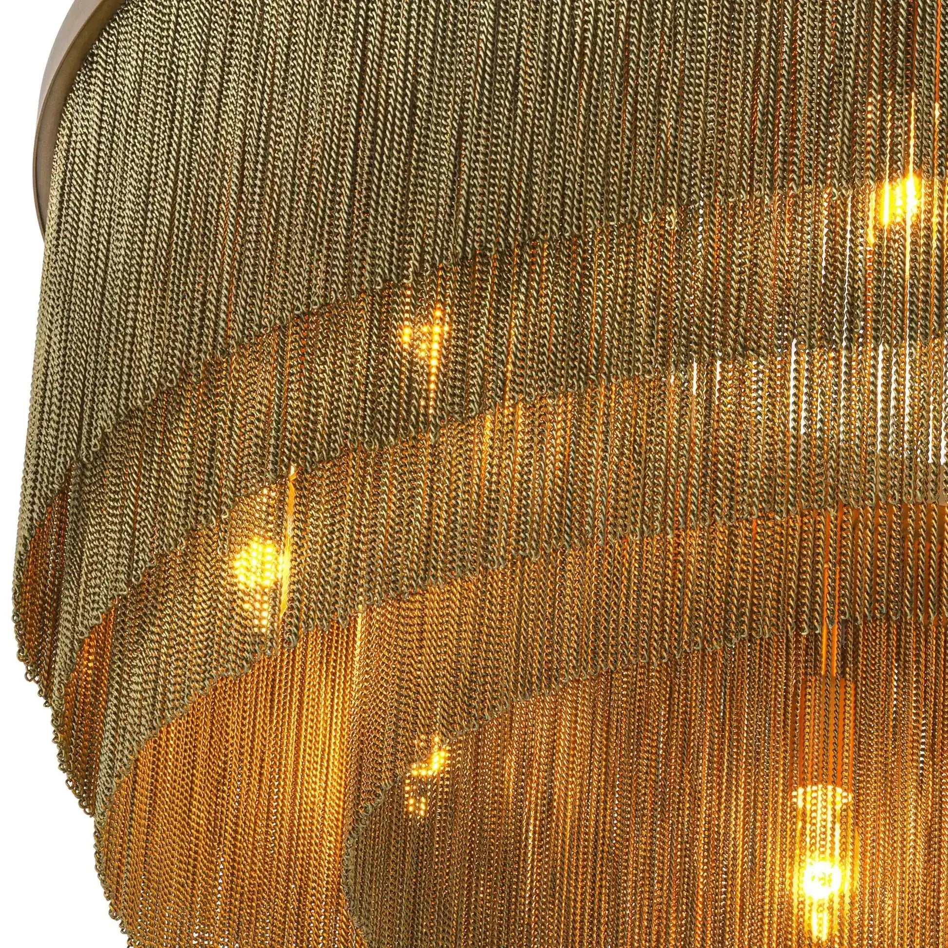 Tissot L (Brass/Bronze) Modern Chandelier - Blushlighting