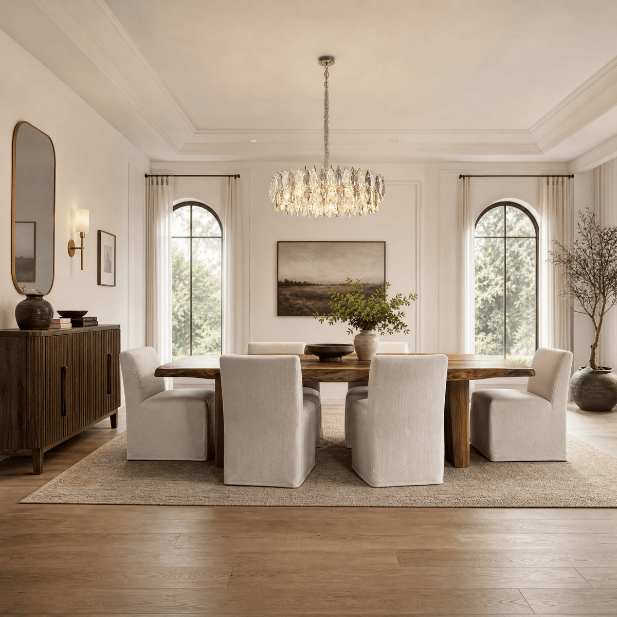 Tondo Crystal Chandelier - Blushlighting