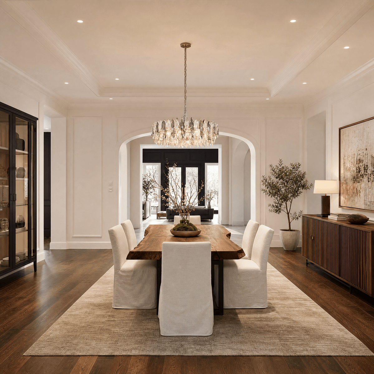 Tondo Crystal Chandelier - Blushlighting