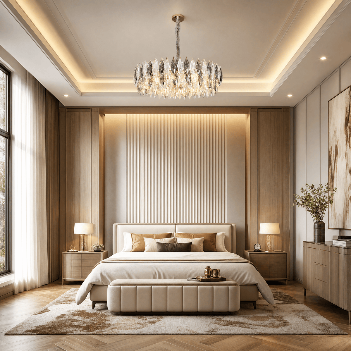 Tondo Crystal Chandelier - Blushlighting