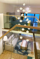 Transparent Crystal Chandelier-Blushlighting-Blushlighting