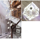 Transparent Crystal Chandelier-Blushlighting-Blushlighting