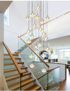 Transparent Crystal Chandelier-Blushlighting-Blushlighting