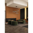 Travara Multi Light Chandelier - Polished Gunmetal59”Blushlighting