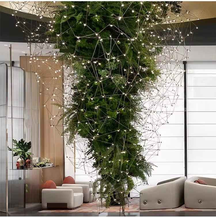 Lucia Tree Branch Chandelier for Foyer detail view