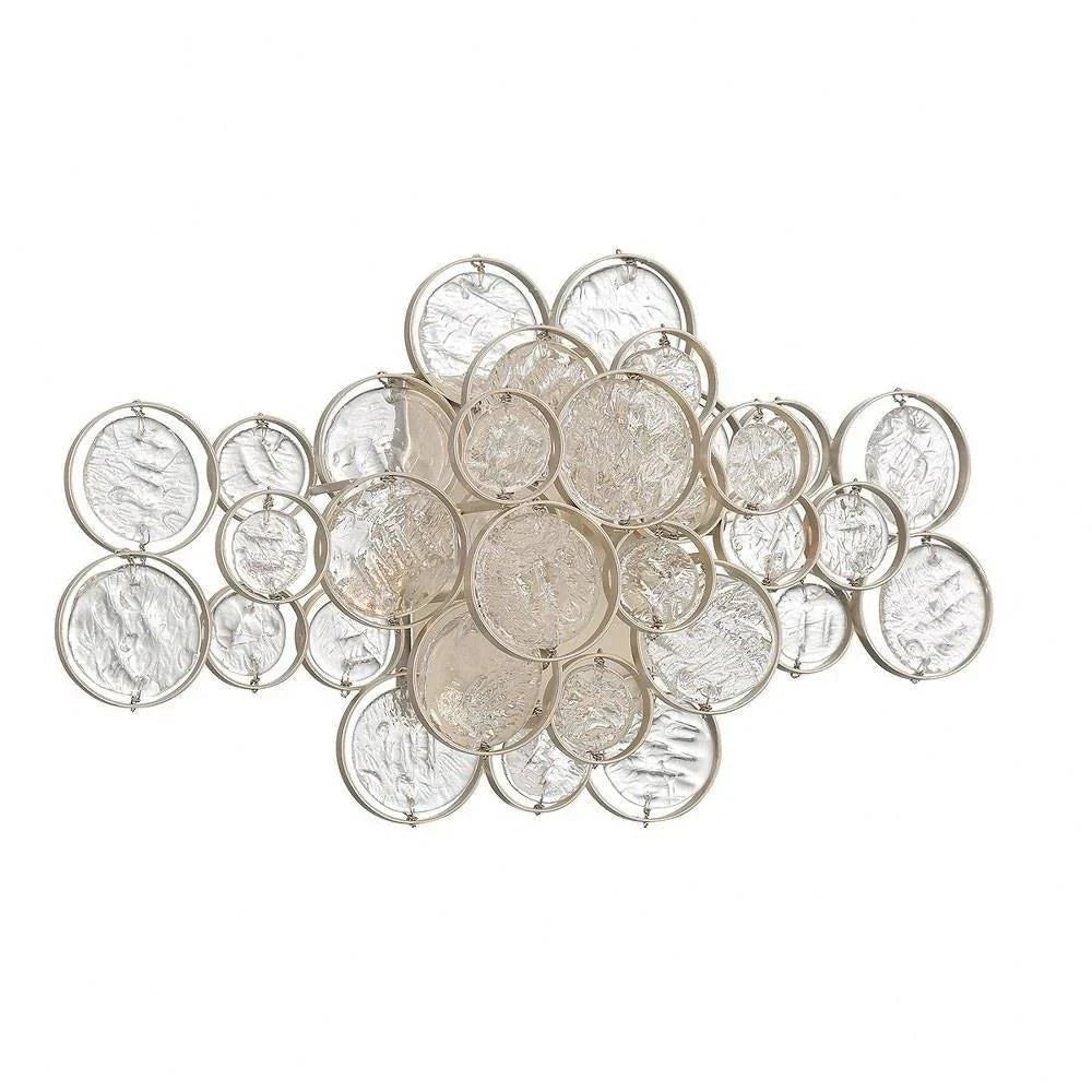 Trento Clustered Glass Wall Sconce - ChromeBlushlighting