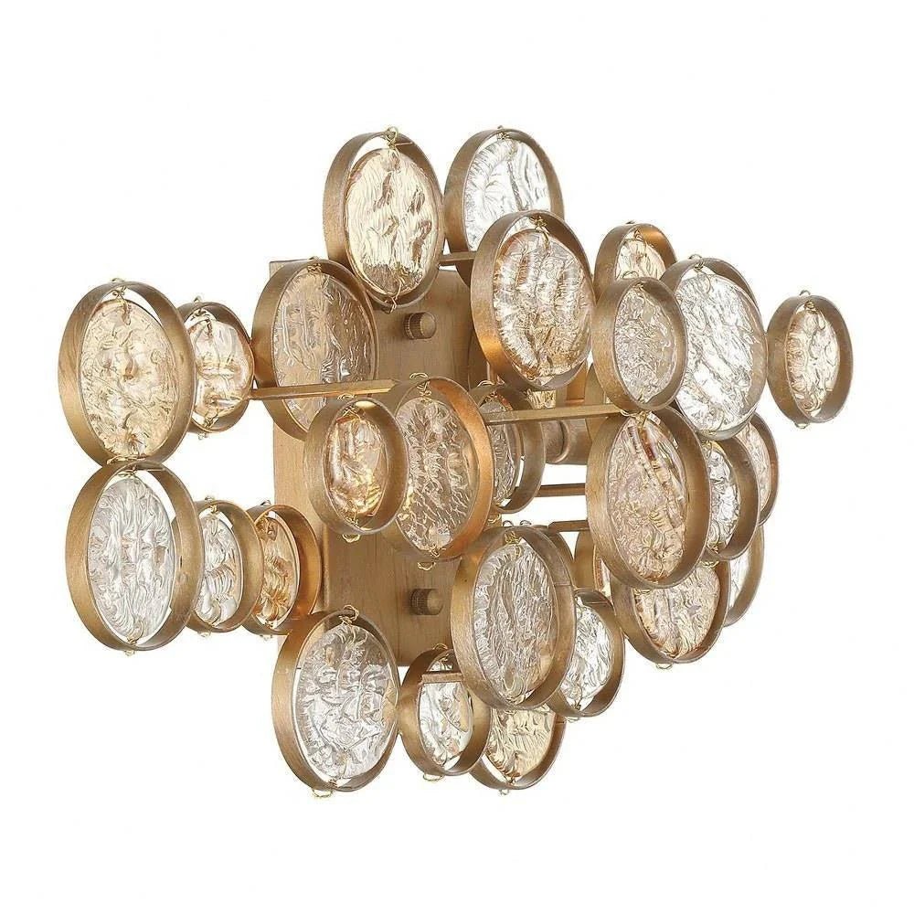 Trento Clustered Glass Wall Sconce - ChromeBlushlighting