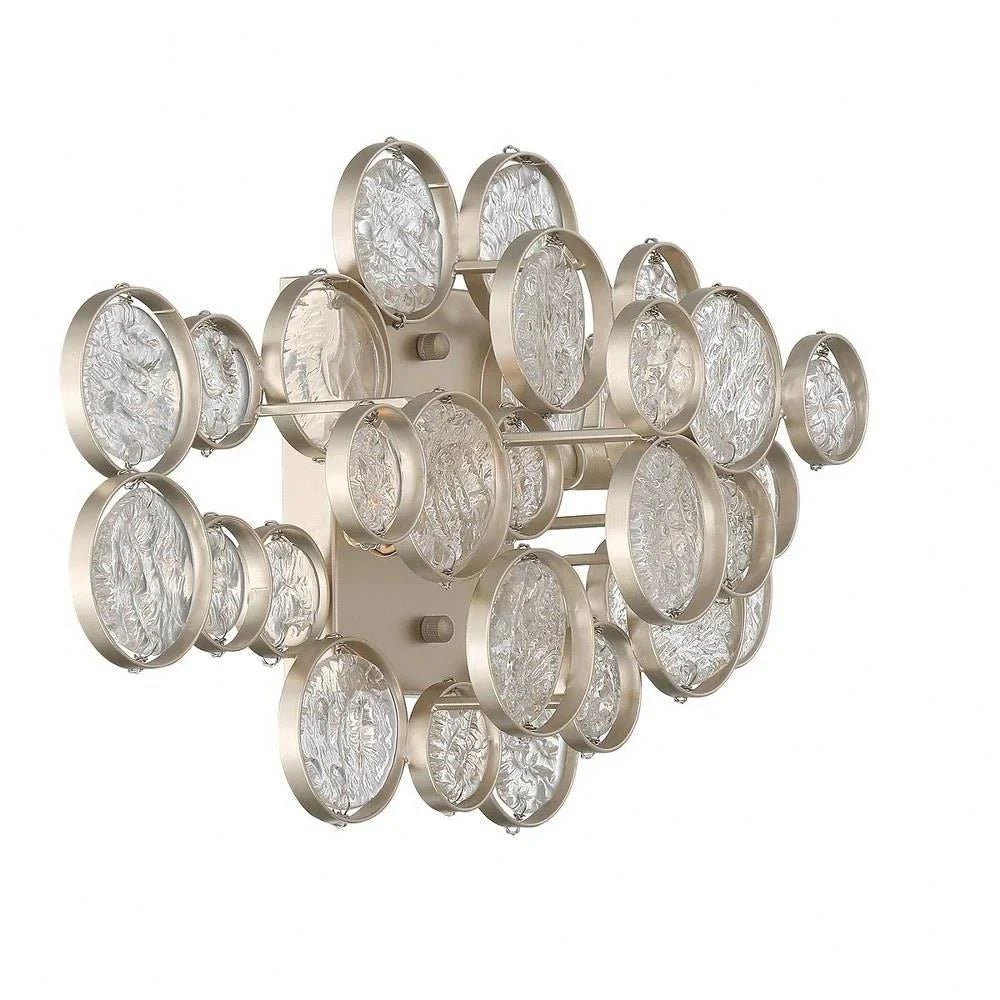 Trento Clustered Glass Wall Sconce - ChromeBlushlighting