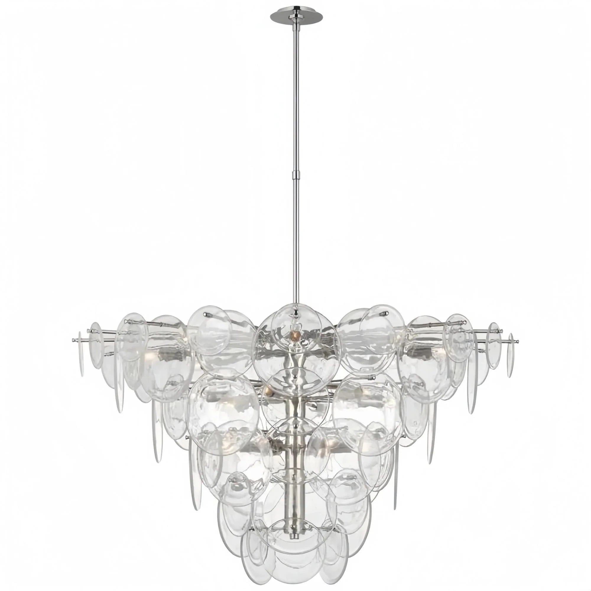 Trento Extra Large Chandelier 48"D - Blushlighting