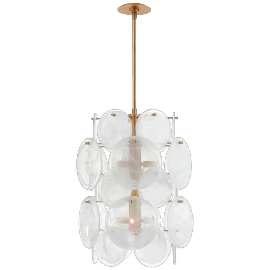 Trento Medium Barrel Chandelier 20"D - Blushlighting