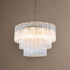 Treviso Tiered Chandelier - Clear28"Blushlighting