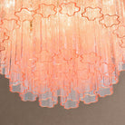 Treviso Tiered Chandelier - Pink28"Blushlighting