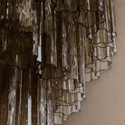 Treviso Tiered Chandelier - Smoked Quartz28"Blushlighting