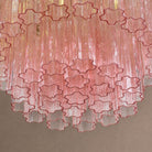 Treviso Tiered Chandelier - Pink28"Blushlighting
