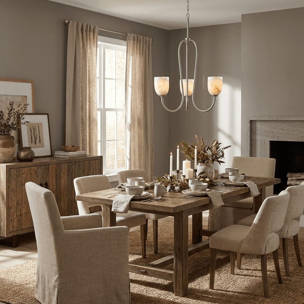 Trillium Alabaster Chandelier - Φ 15.7″ × H 8.7″BlackBlushlighting