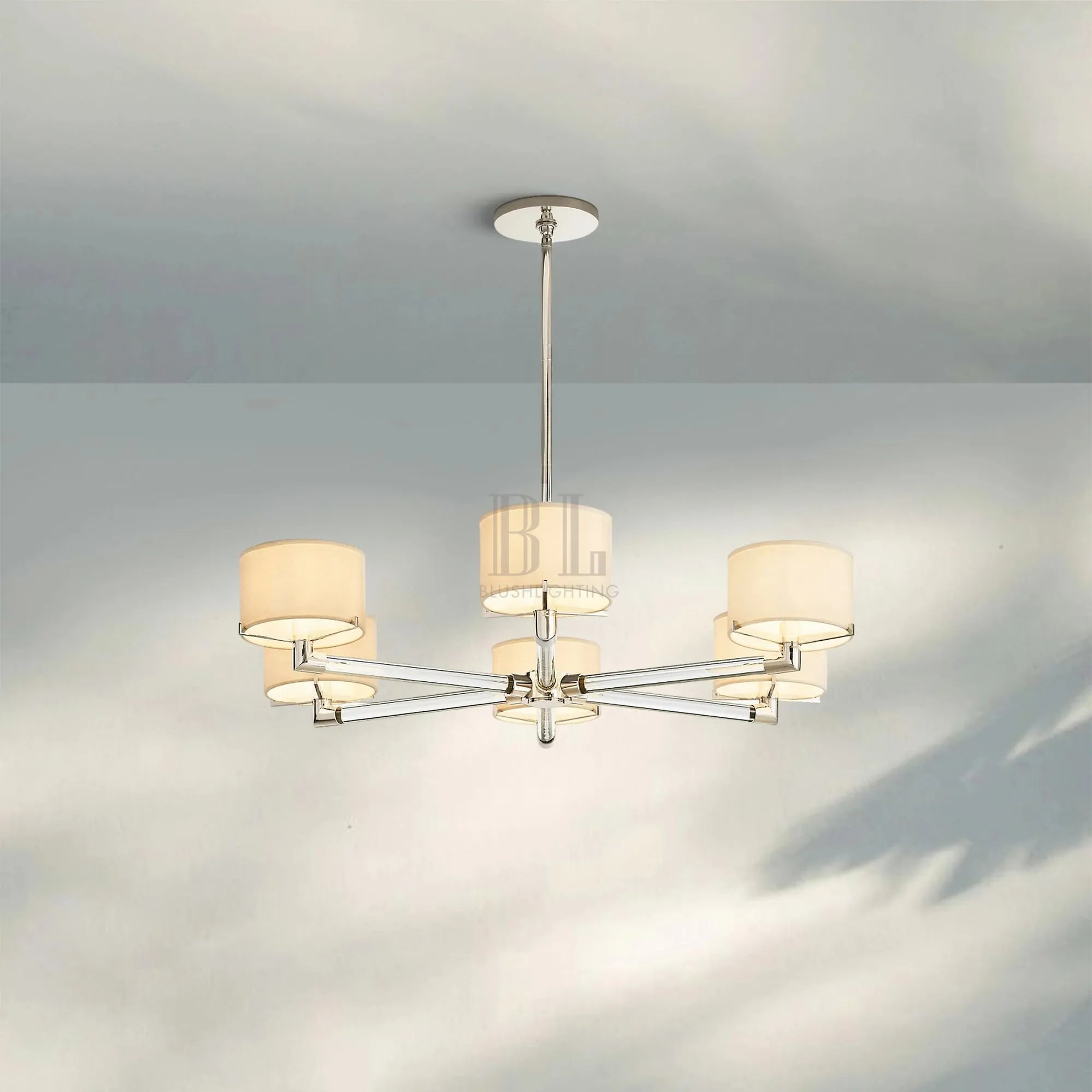 Trumane Round Chandelier 36'' 48'' 60'' - Blushlighting
