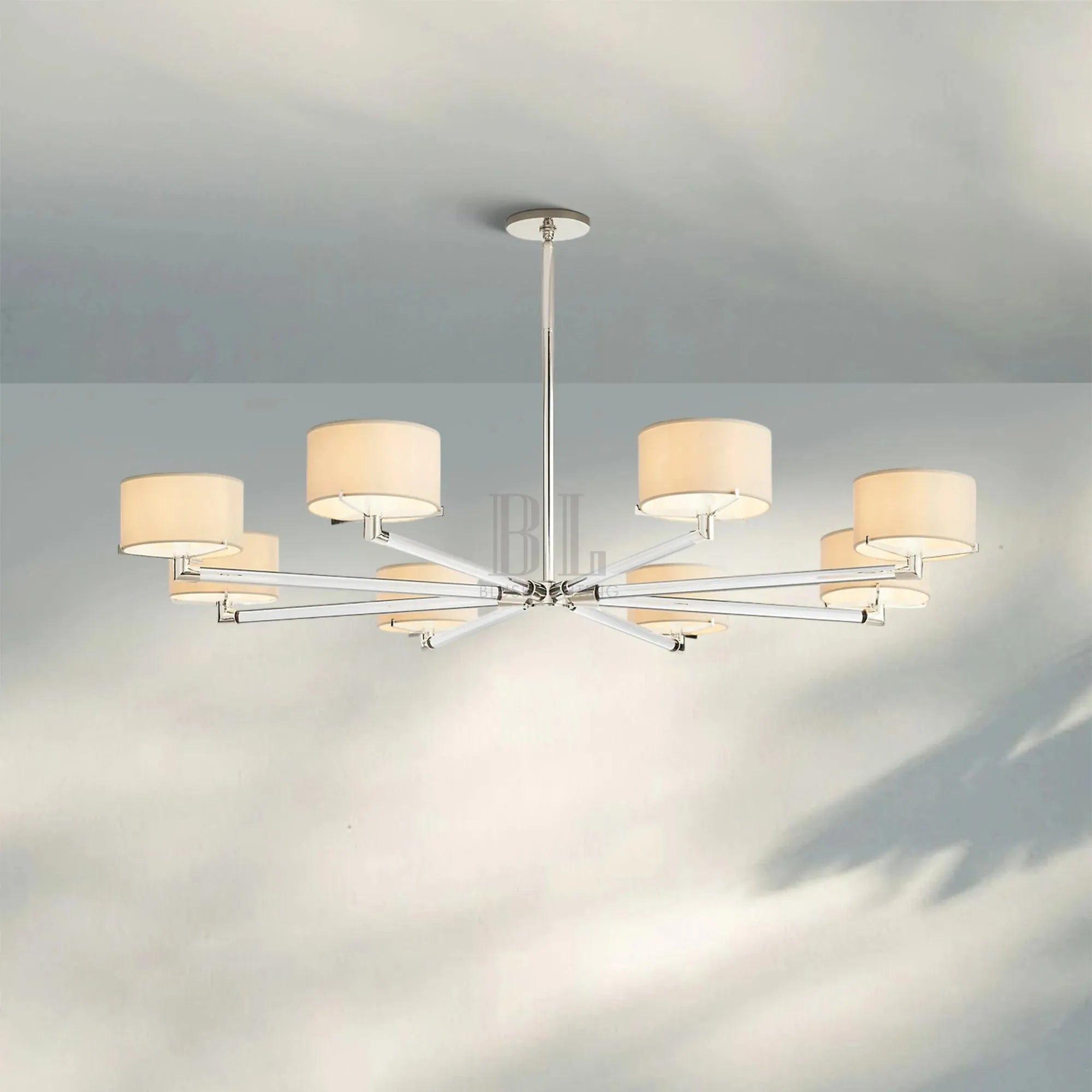 Trumane Round Chandelier 36'' 48'' 60'' - Blushlighting
