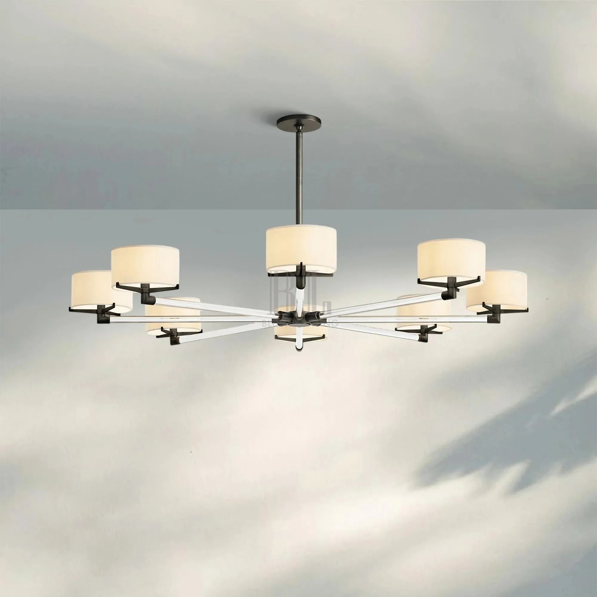 Trumane Round Chandelier 36'' 48'' 60'' - Blushlighting