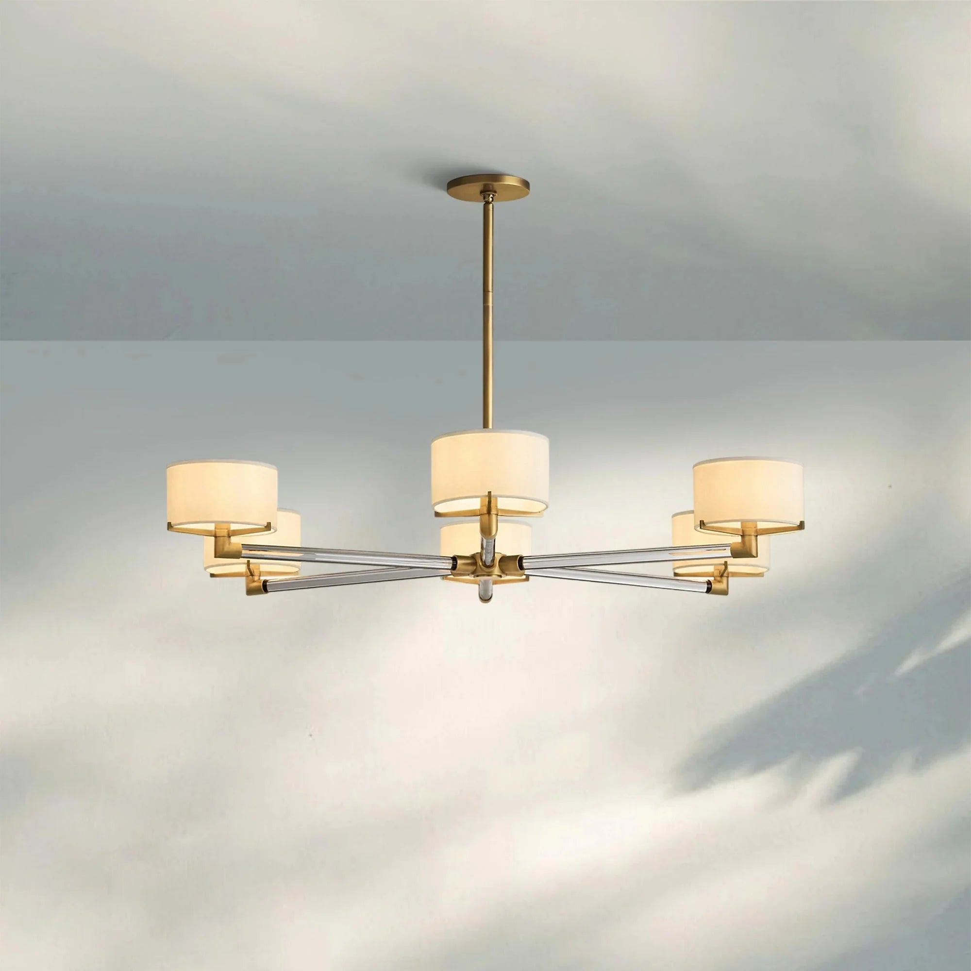 Trumane Round Chandelier 36'' 48'' 60'' - Blushlighting
