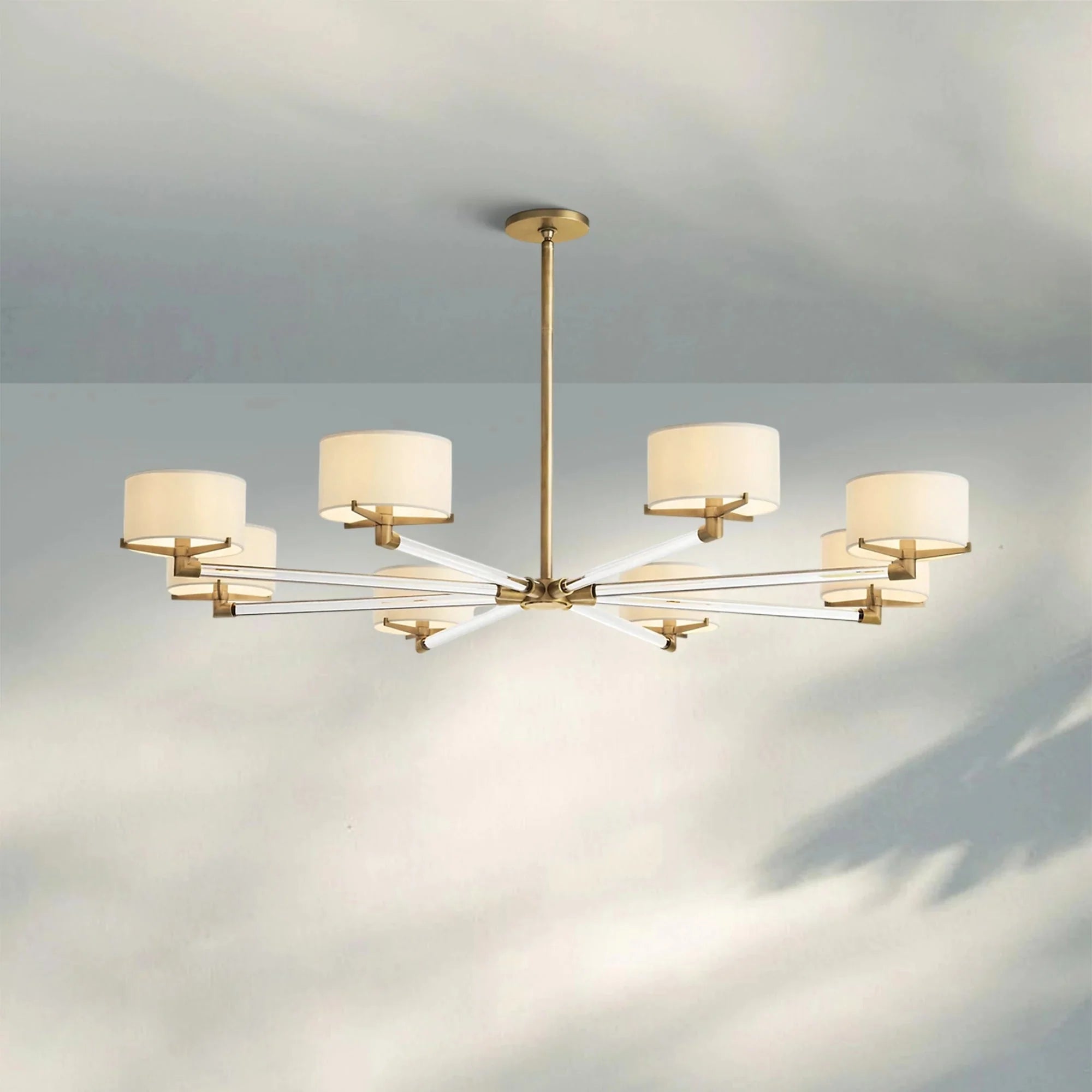 Trumane Round Chandelier 36'' 48'' 60'' - Blushlighting