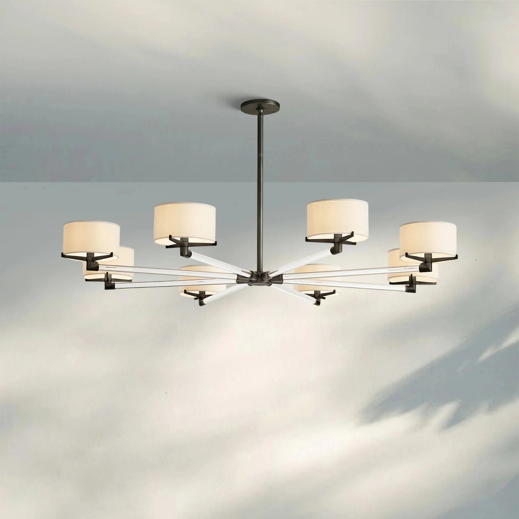 Trumane Round Chandelier 36'' 48'' 60'' - Blushlighting