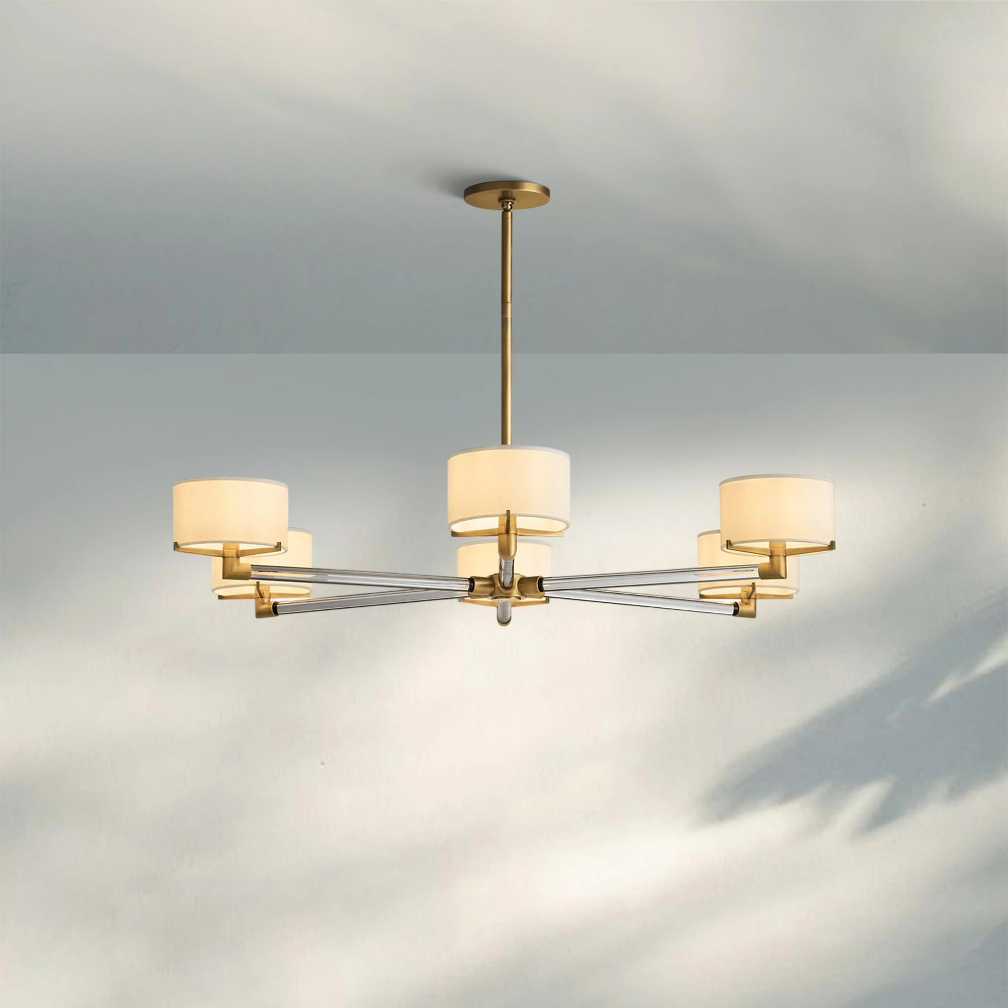 Trumane Round Chandelier 36'' 48'' 60'' - Blushlighting