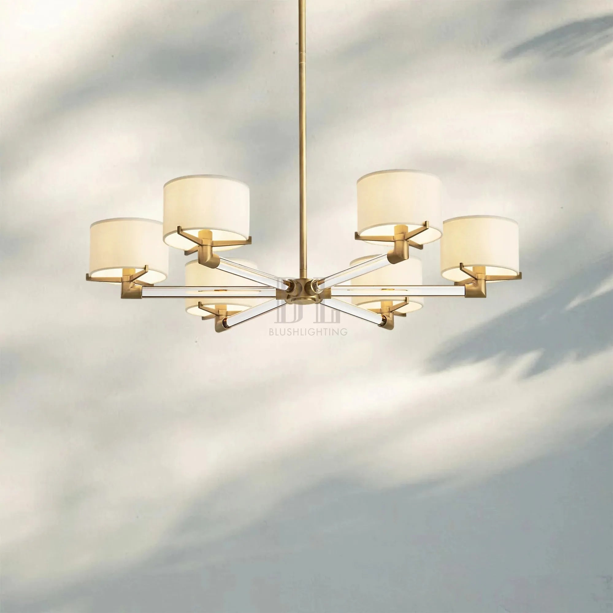 Trumane Round Chandelier 36'' 48'' 60'' - Blushlighting