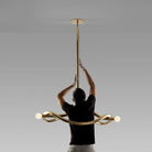Tryst Chandelier - 3 lights ∅ 44.9″ x H 17.7″Antique BrassBlushlighting