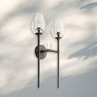Tuilpl Double Wall Sconce 24”H-Bronze-