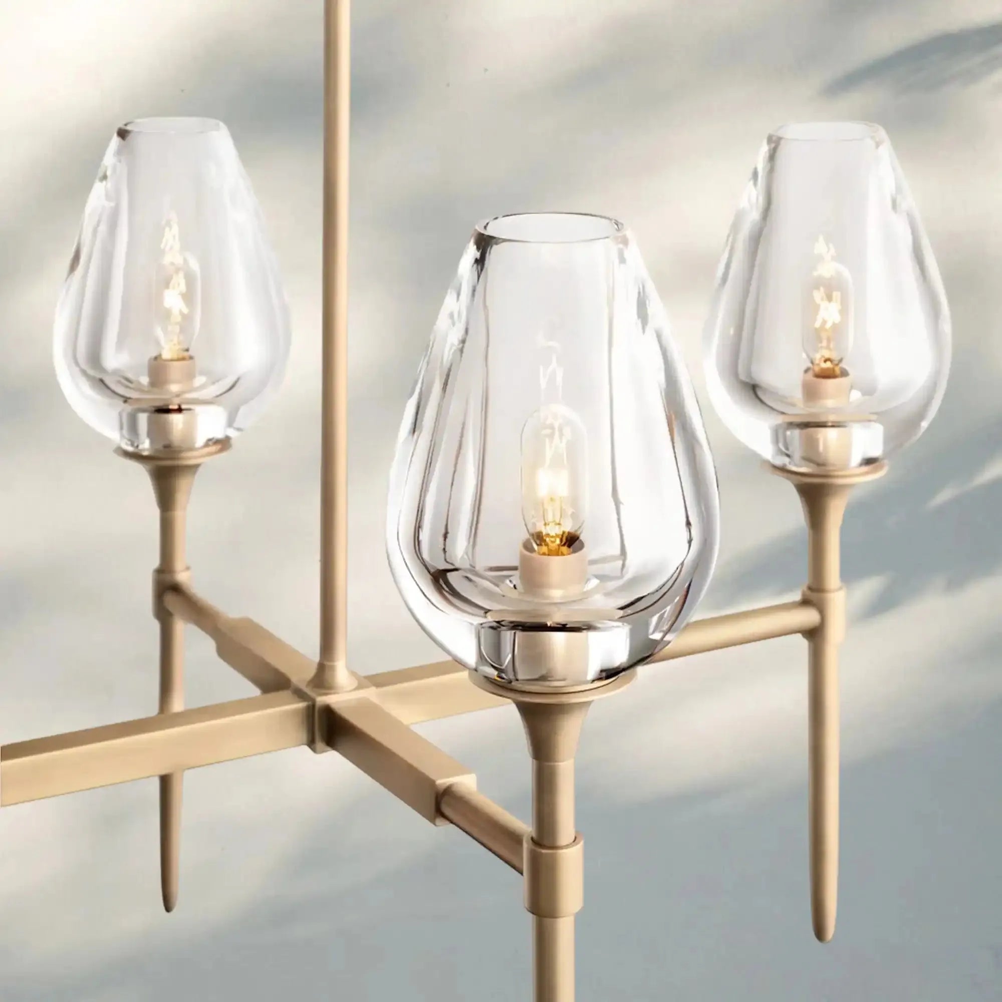 Tuilpl Linear Chandelier 52'' 65''-