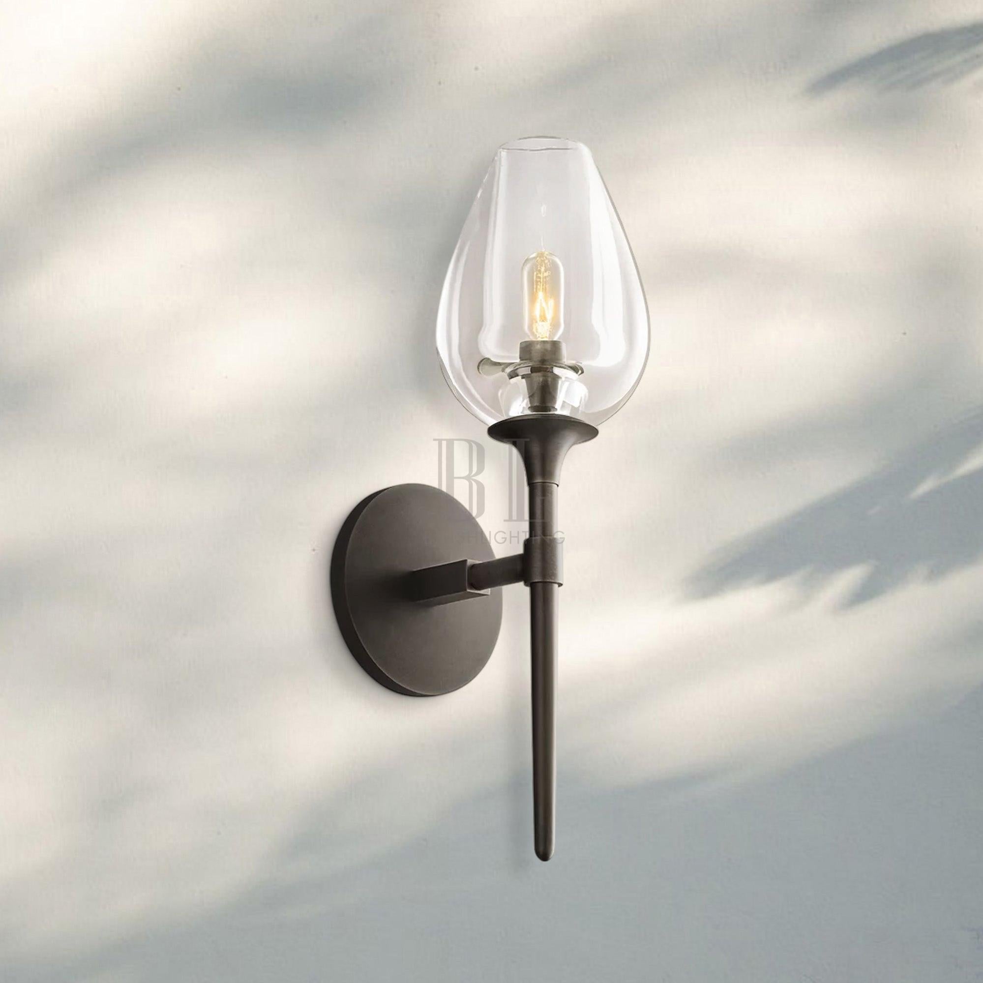 Tuilpl Short Wall Sconce-Bronze-