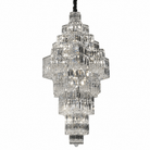 Universo Crystal Halo Chandelier - Φ800*H1500mmBlushlighting