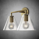 Utilitaiye Funnel Shade Double Sconce - Blushlighting