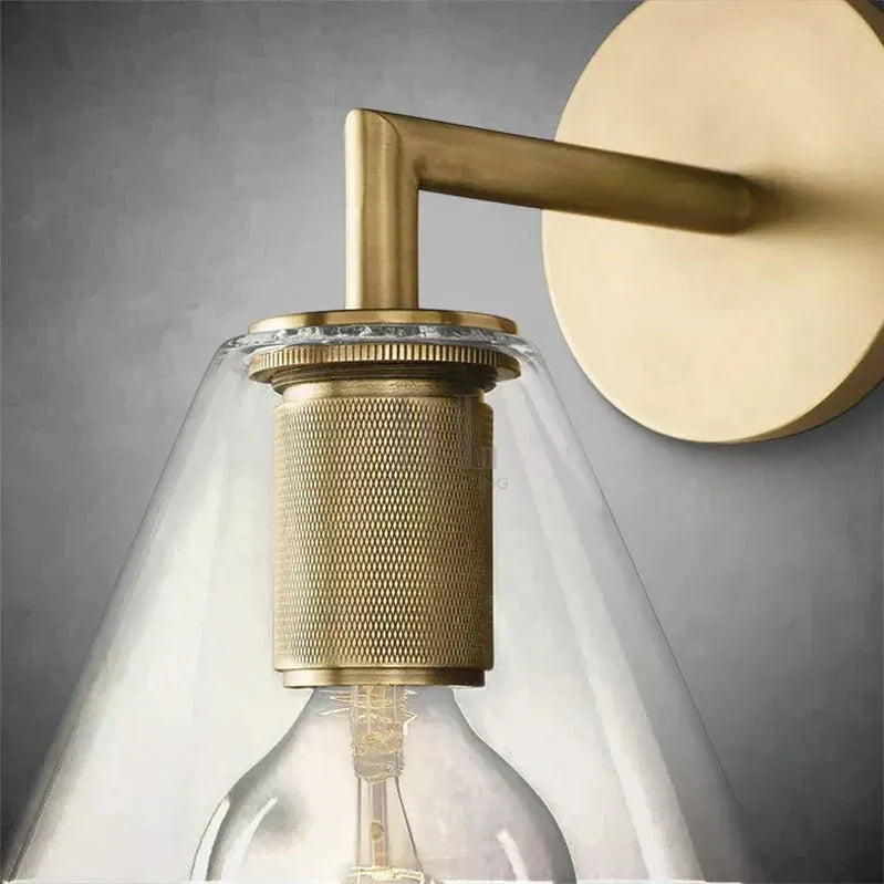Utilitaiye Funnel Shade Sconce - Blushlighting