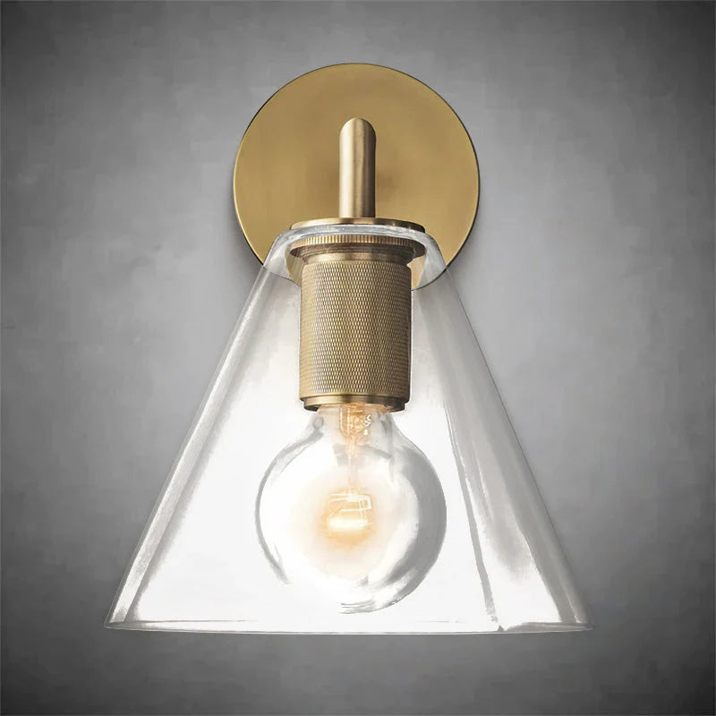 Utilitaiye Funnel Shade Sconce-