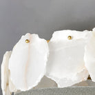 Valeria Alabaster Ceiling Lamp - ∅ 17.7″ x H 7.9″Copper & WhiteBlushlighting