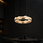 Vast Realm Modern Sculptural Pendant Light - 23.6in / 600mmBlushlighting