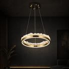 Vast Realm Modern Sculptural Pendant Light - 15.7in / 400mmBlushlighting