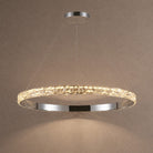 Vega Ring Crystal Chandelier - Ø32.3" × H2.8" (Ø82 × H7 cm)Blushlighting