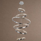 Vega Ring Crystal Chandelier - Ø32.3" × H2.8" (Ø82 × H7 cm)Blushlighting