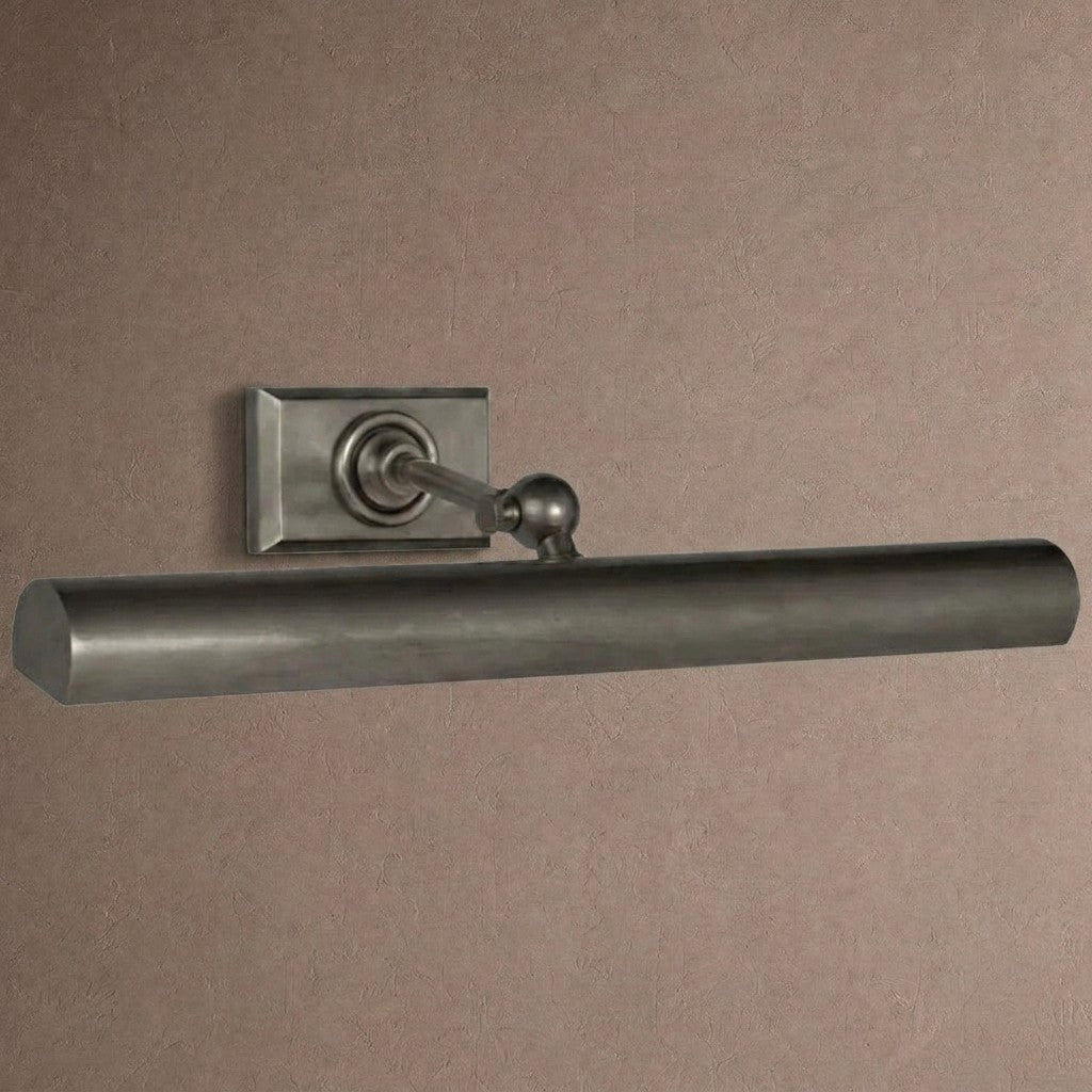 Vella Brass Picture Light - Matte Black18″ WBlushlighting