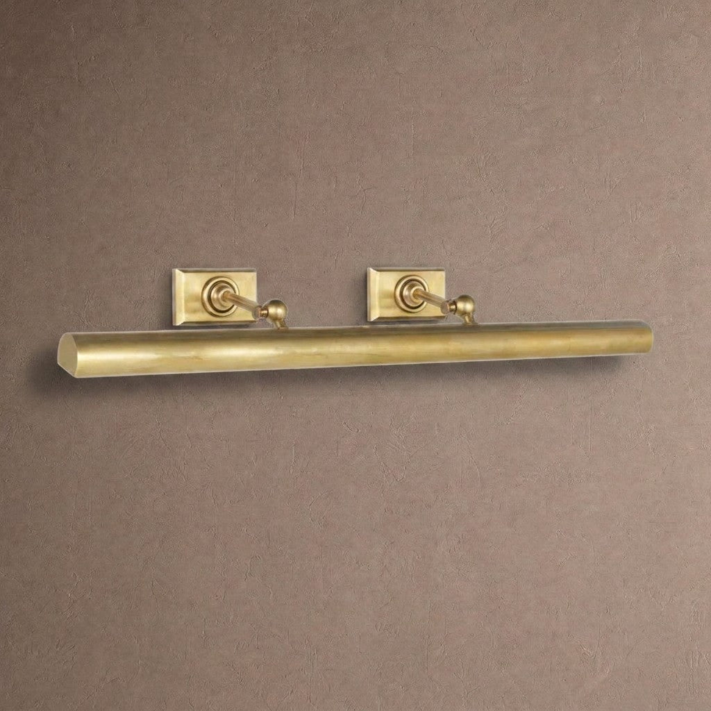 Vella Brass Picture Light - Antique Brass30″ WBlushlighting
