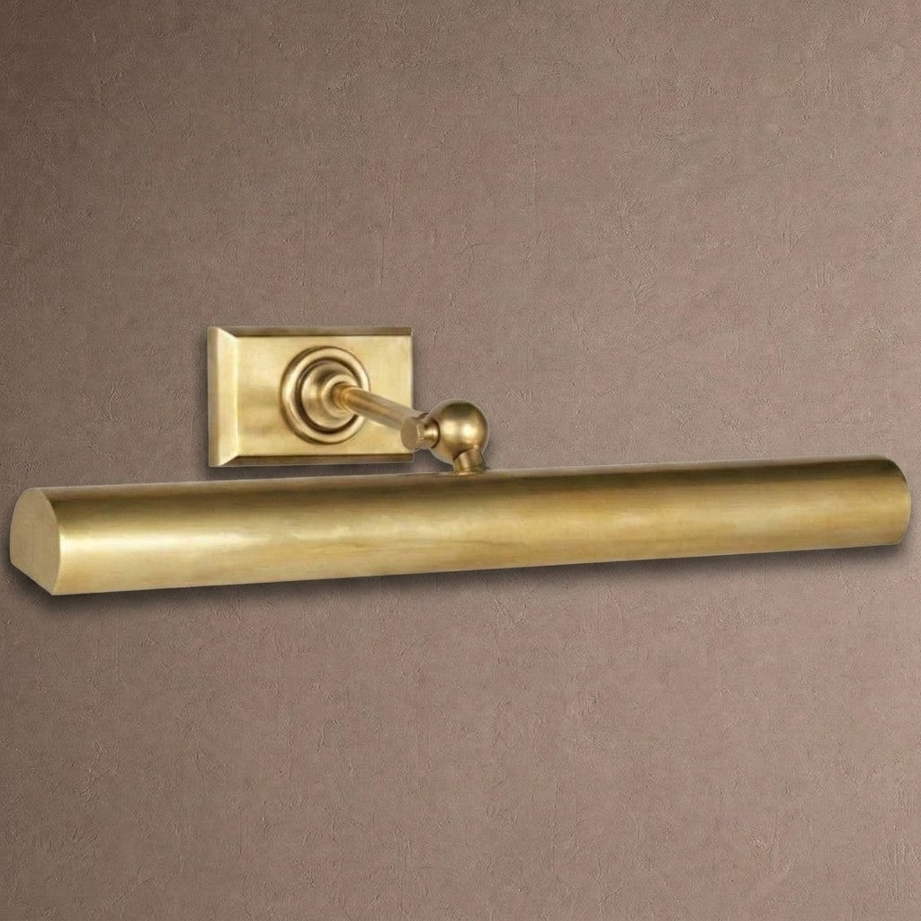 Vella Brass Picture Light - Antique Brass18″ WBlushlighting