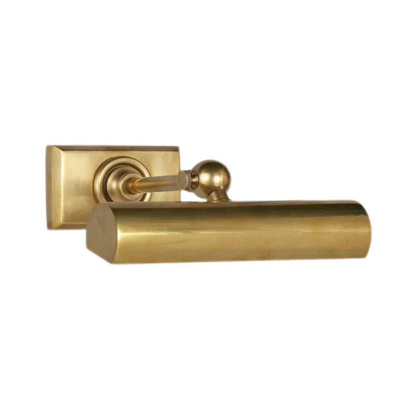 Vella Brass Picture Light - Antique Brass8″ WBlushlighting
