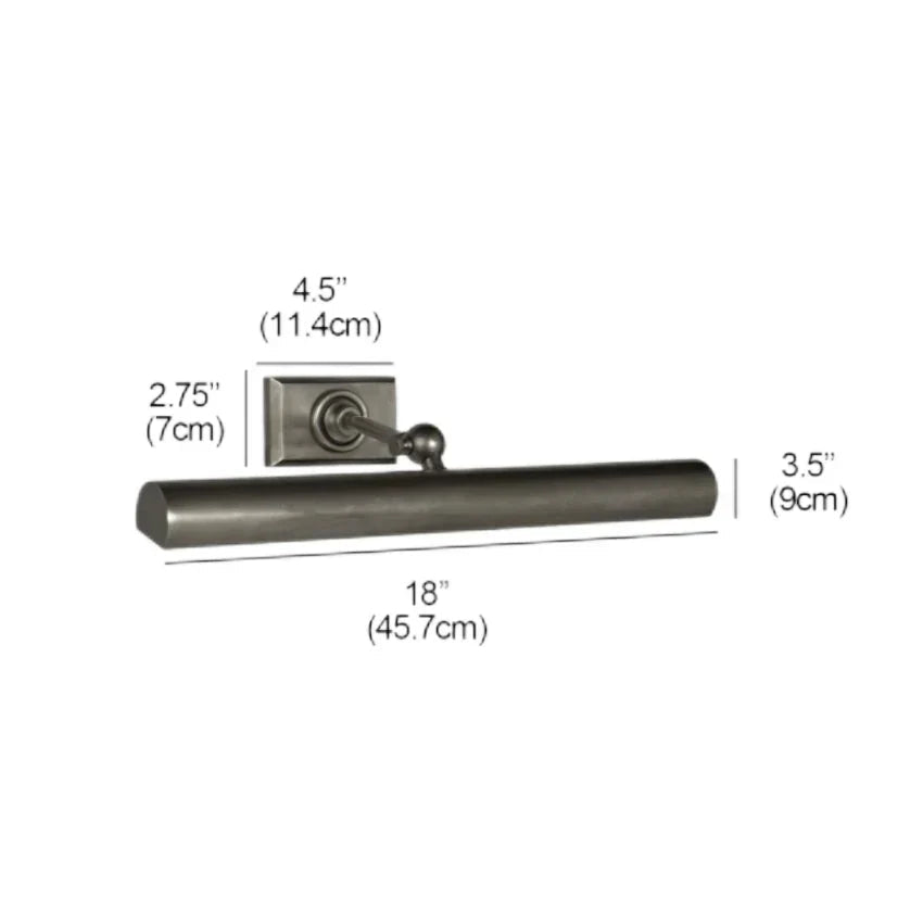 Vella Brass Picture Light - Polished Nickel30″ WBlushlighting