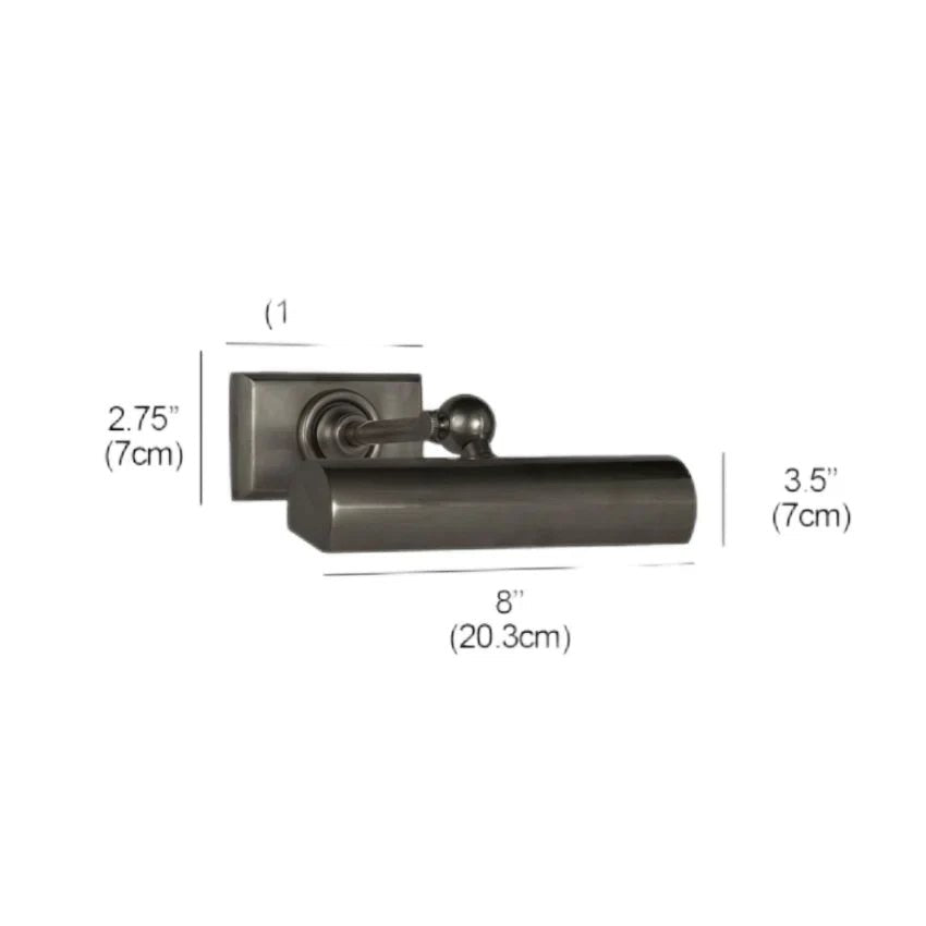Vella Brass Picture Light - Polished Nickel30″ WBlushlighting