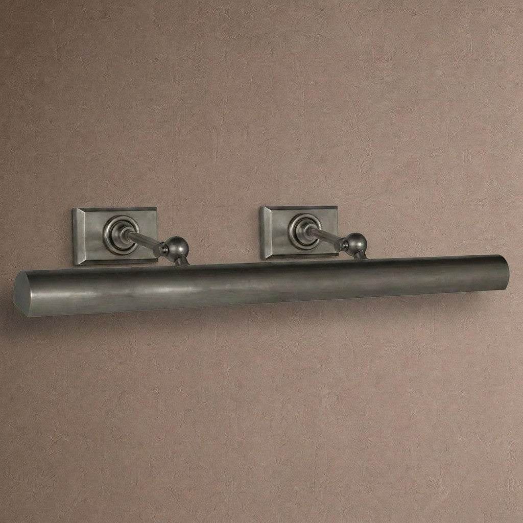 Vella Brass Picture Light - Matte Black24″ WBlushlighting
